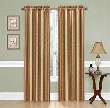Image result for Green and Yellow Striped Curtains