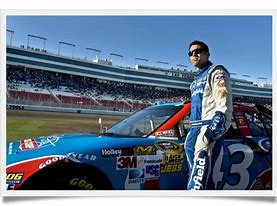 Image result for NASCAR Driver with Long Hair