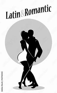 Image result for Bachata Dance Silhouette