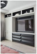 Image result for Bedroom TV Wall Design