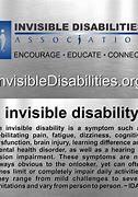 Image result for Invisible Disabilities Pic 2019