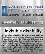 Image result for People with Invisible Disabilities