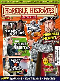 Image result for Horrible Histories Magazine