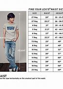 Image result for Boys Jeans Size Chart Men