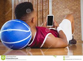 Image result for NBA Player with Phone during Game