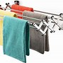 Image result for Wall Mounted Swivel Towel Rack