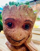 Image result for Baby Groot in Plant Pot