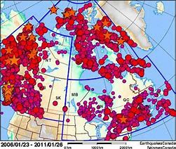 Image result for Canada Earthquake