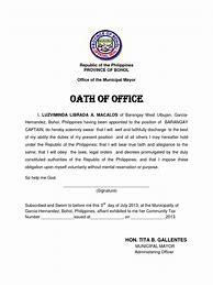 Image result for Oath of Office Book