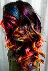 Image result for Rainbow Unicorn Hair
