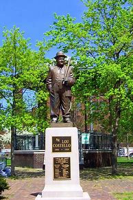 Image result for Lou Costello Statue