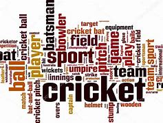 Image result for Cricket Ball Words