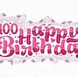 Image result for 100th Birthday Card Template