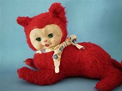Image result for Antique Stuffed Cat