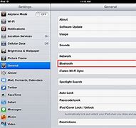 Image result for iPad Bluetooth Settings