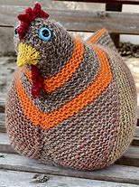 Image result for Knitted Chicken Pattern