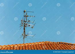 Image result for Image of Old Roof TV Antenna