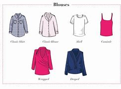Image result for Blouse vs Shirt