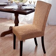 Image result for Velvet Dining Chair Slipcovers