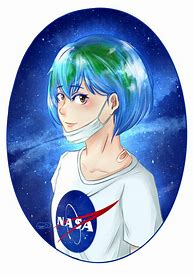 Image result for Anime Earth Chan and Friends