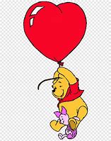 Image result for Winnie the Pooh with Heart Balloon