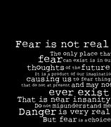 Image result for After Earth Fear Quote