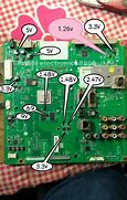 Image result for White Clip On Circuit Board of a Sony TV 75