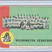 Image result for Washington Senators Full Game Baseball