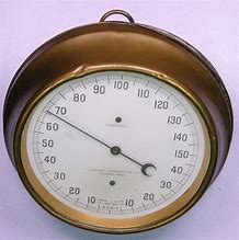 Image result for Analog Metal Weather Dial Thermometer