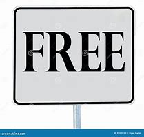 Image result for Pic of Free Sign