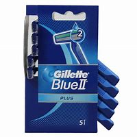 Image result for Picture Gillette Blue II Plus Razor 112 PCs