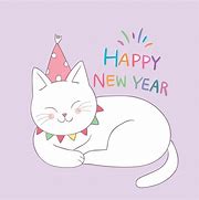 Image result for Happy New Year Cats Funny
