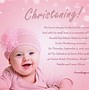 Image result for 1st Birthday and Christening Invitation Card
