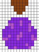 Image result for Minecraft Enderman Perler Bead Pattern