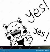 Image result for Yes Meme Funny Cat