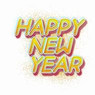 Image result for New Year Text PNG