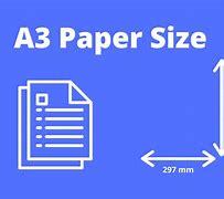 Image result for What Is A3 Paper Size
