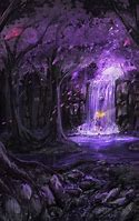 Image result for Purple Glitter Waterfall