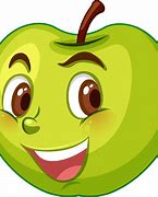 Image result for Cartoon Fruit Image Appel