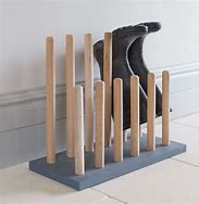 Image result for Wooden Boot Clip Hangers