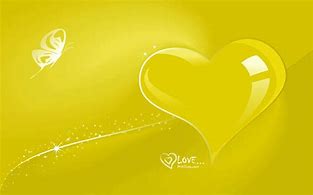 Image result for Yellow Love Heart Wallpaper