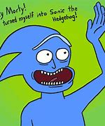 Image result for Rick and Morty Sonic