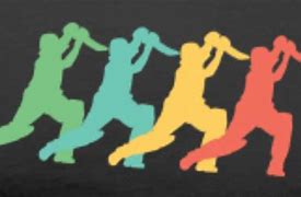 Image result for Pop Art Cricket Shots Reapeated Pattern