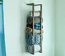 Image result for Wall Mounted Blanket Rack
