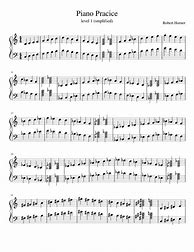 Image result for Practice Piano Sheet Music Free