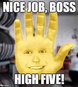 Image result for Jim and Pam High Five Meme