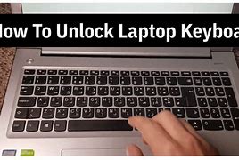 Image result for How to Unlock Laptop Keypad