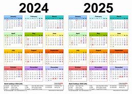 Image result for 2024 2025 Calendar Printable