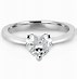 Image result for Solitaire Heart Diamond Ring