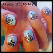 Image result for Glitter Birthday Nails